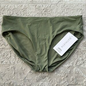 NWT Athleta Clean Full Bikini Bottom Size Large